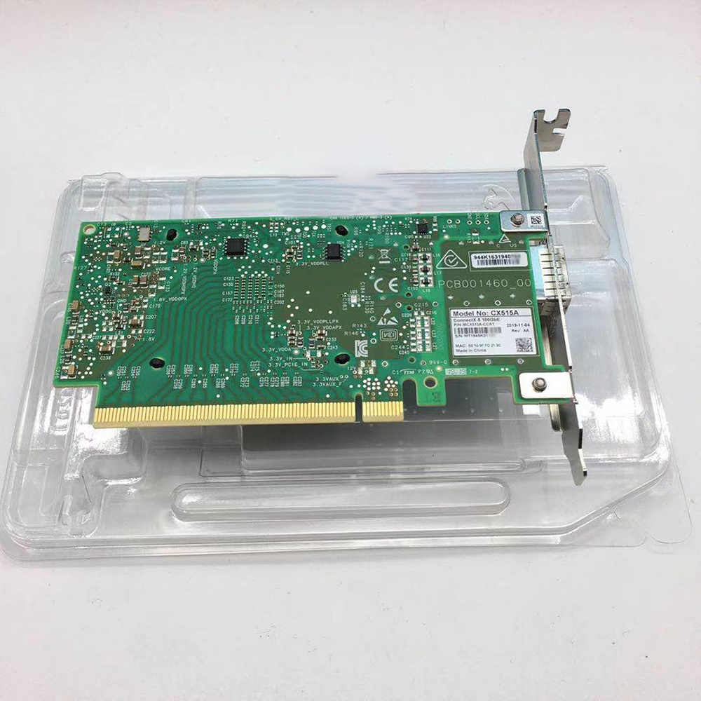 100Gbe Qsfp28 Network Card - Placa de Rede 100Gb/s MCX515A-CCAT ConnectX-5