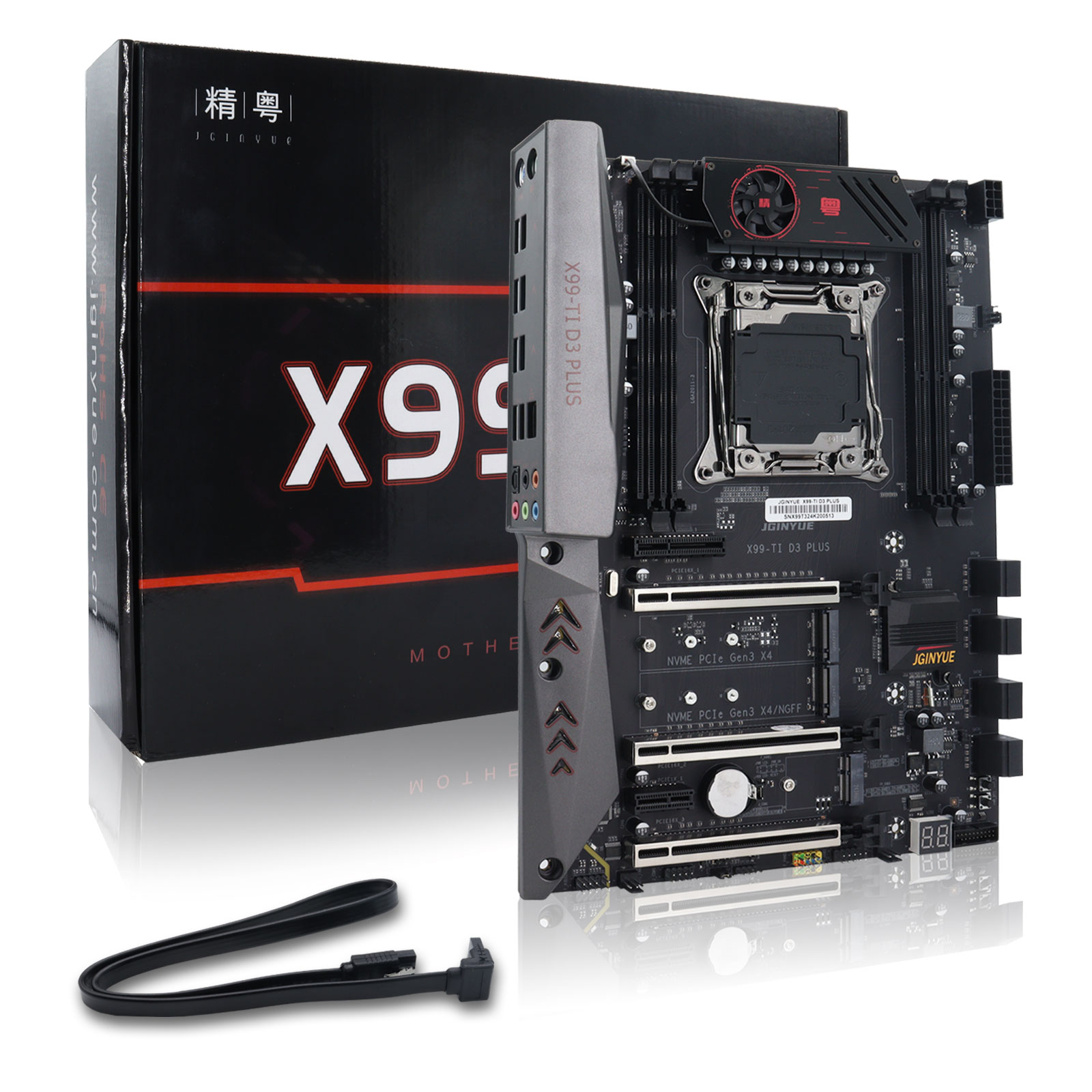 Placa-Mãe JGINYUE X99-TI D3 PL - E5 2696 V3 avaliação e preço