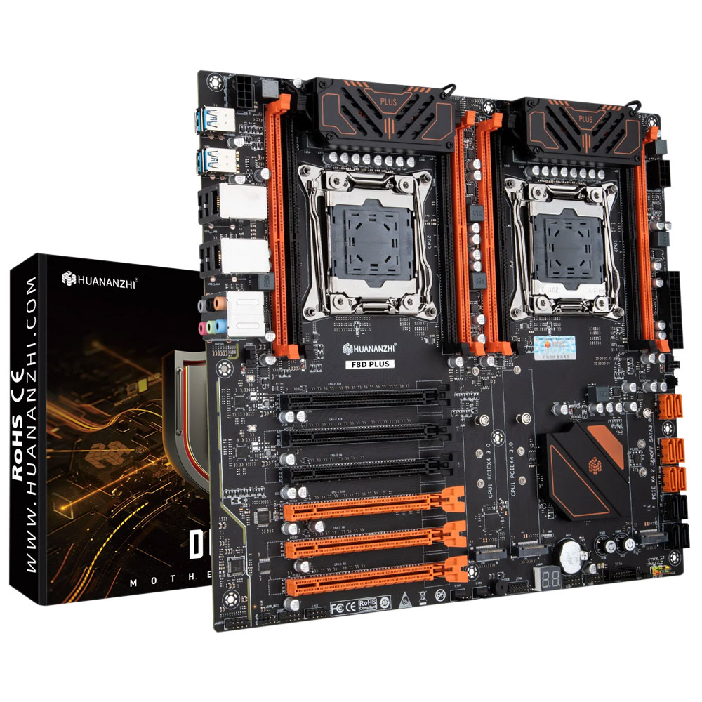 Placa-mãe HUANANZHI X99 F8D PL - E5 2696 V3 avaliação e preço
