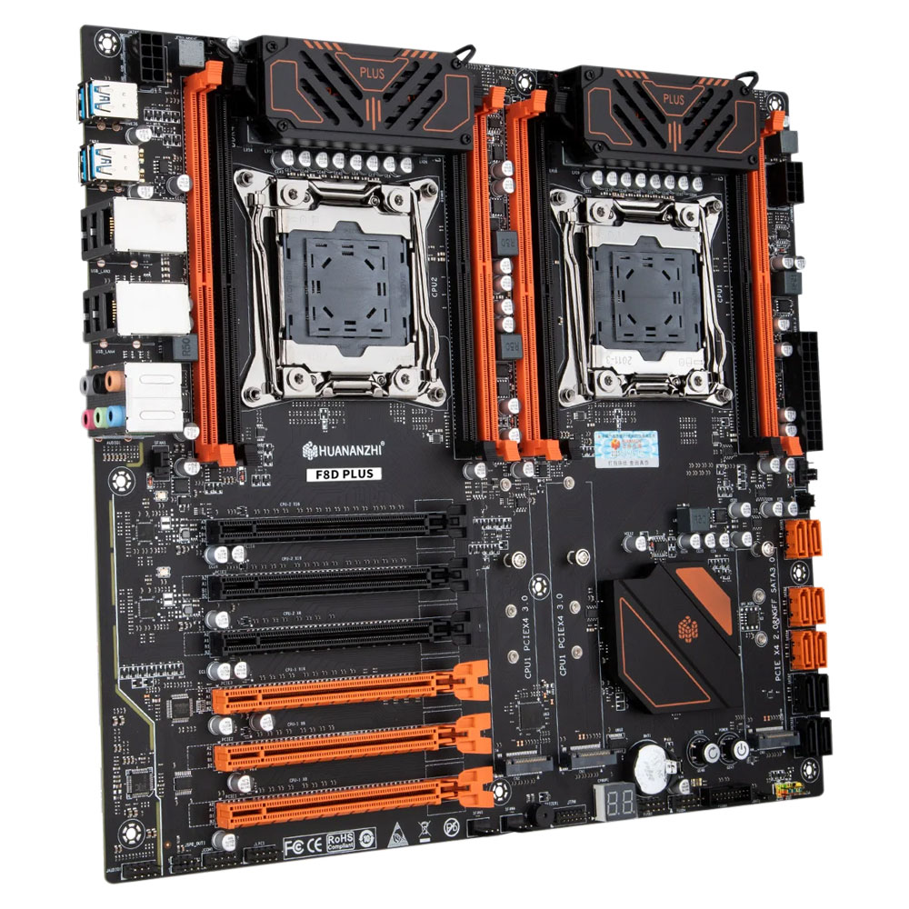 Placa-mãe HUANANZHI X99 F8D PL - E5 2696 V3 avaliação e preço