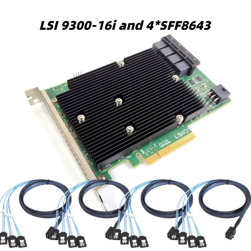Placa Adaptadora HBA LSI SAS 9 - Lsi 9300 16I Hba It Mode avaliação e preço
