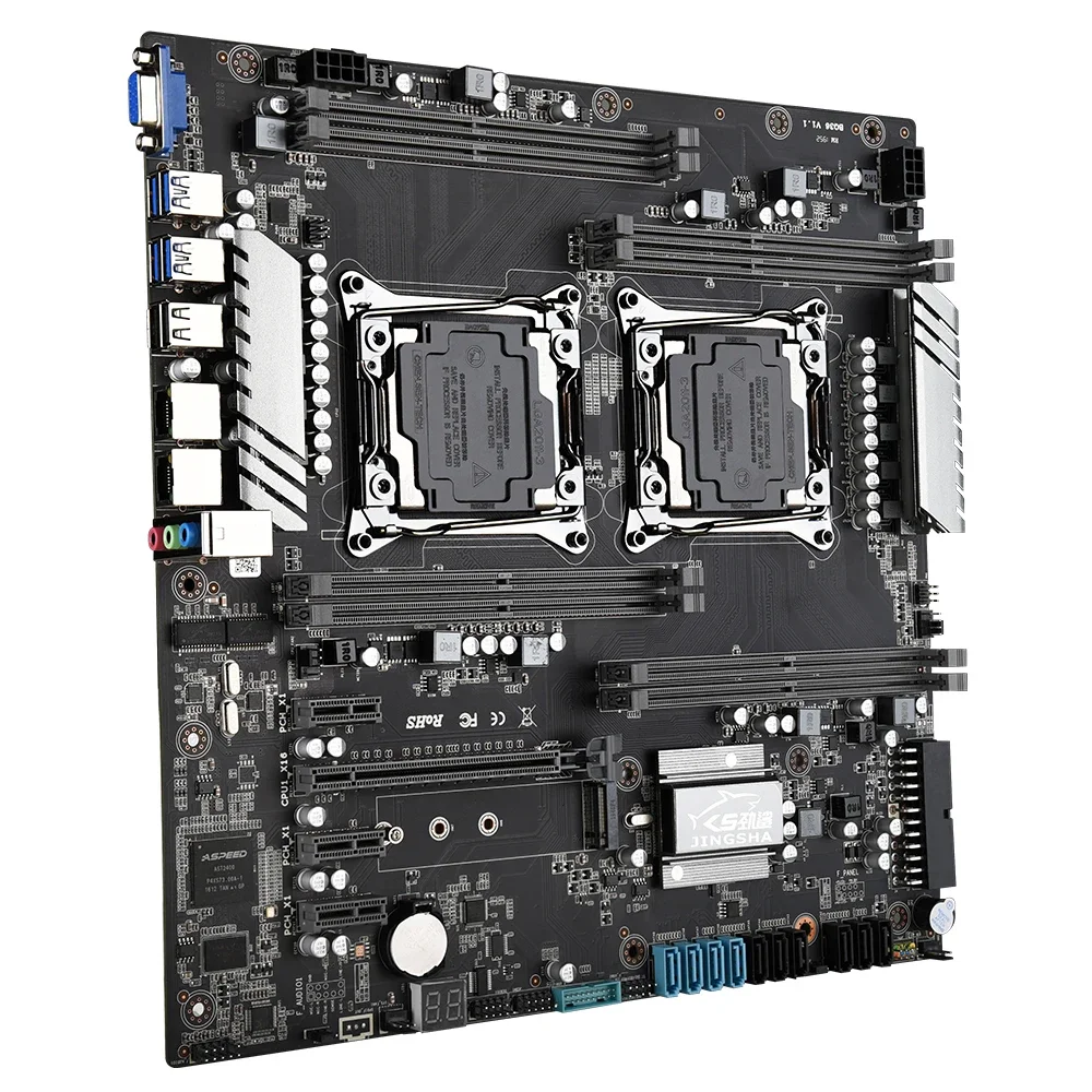 Conjunto de placa-mãe dupla X9 - E5 2699 V4 avaliação e preço