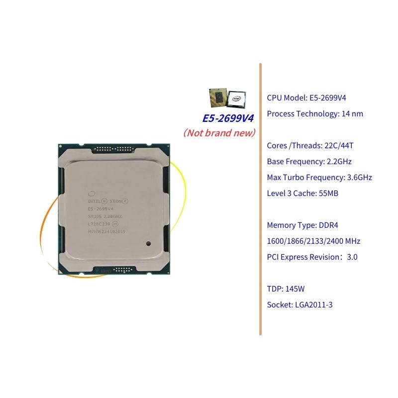 Conjunto de combinação de pc d - E5 2699 V4 avaliação e preço