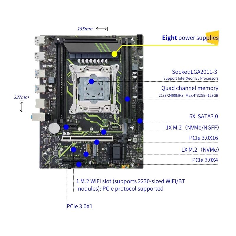 Conjunto de combinação de pc d - E5 2699 V4 avaliação e preço