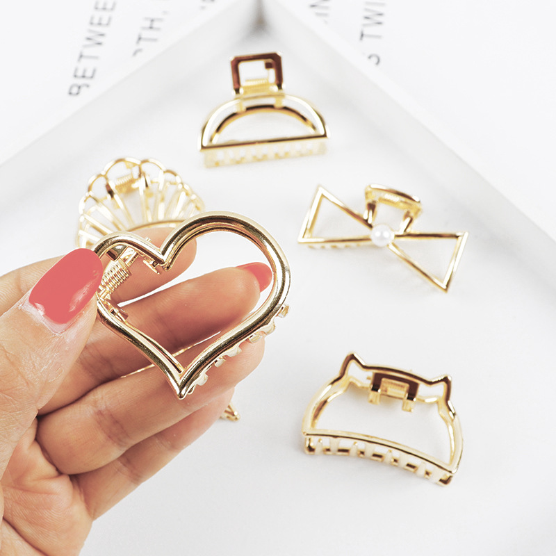 Pequeno minimalista grampos de - Gold 6138 avaliação e preço