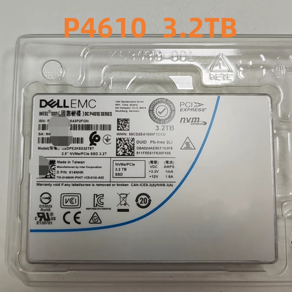 Original dc p4610 série 1.6tb  - U.2 Nvme Ssd 7.68Tb avaliação e preço
